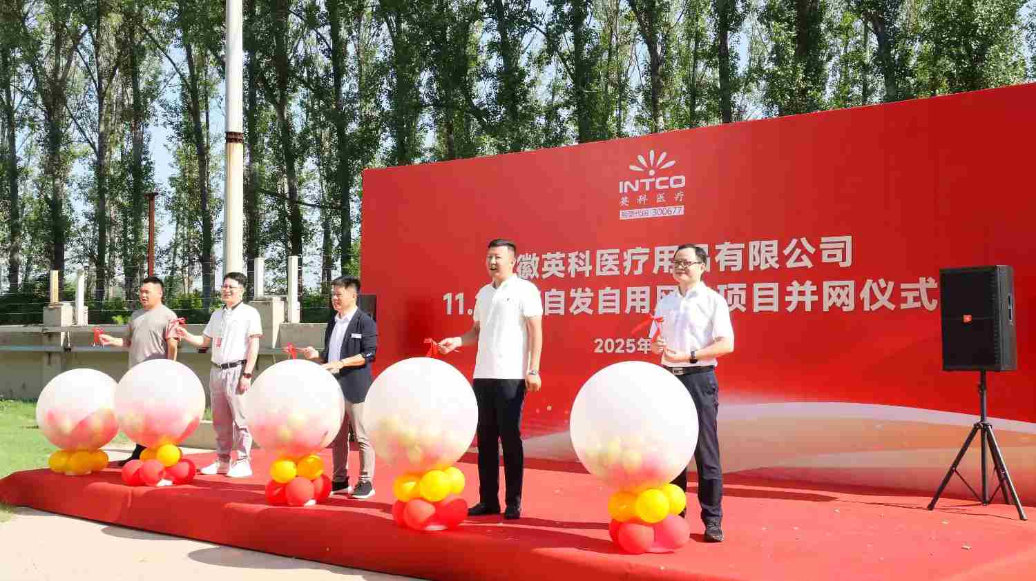 安徽英科醫療11.2MW自發自用風電項目成功并網